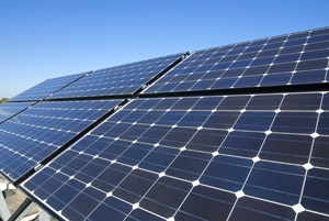 photo of photovoltaic array